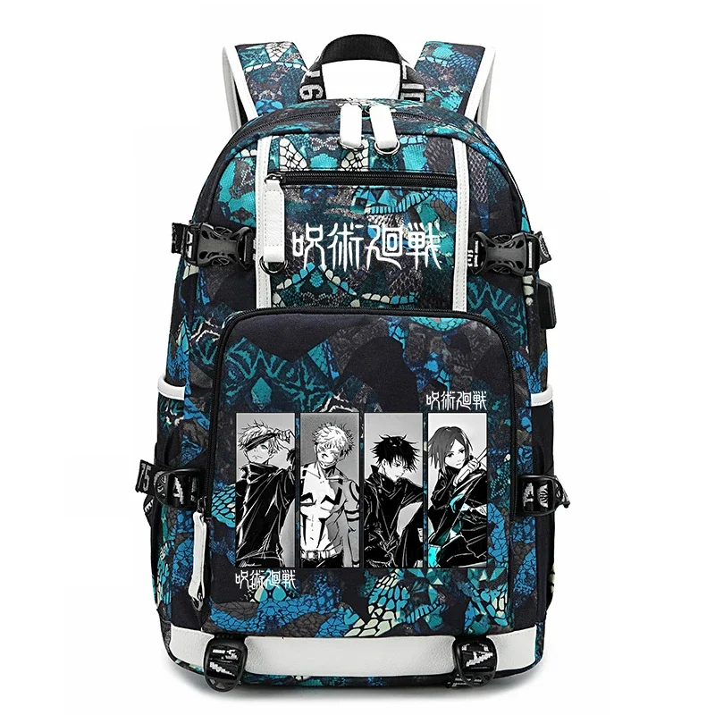 Jujutsu Kaisen anime print student school bag youth backpack back to school gift