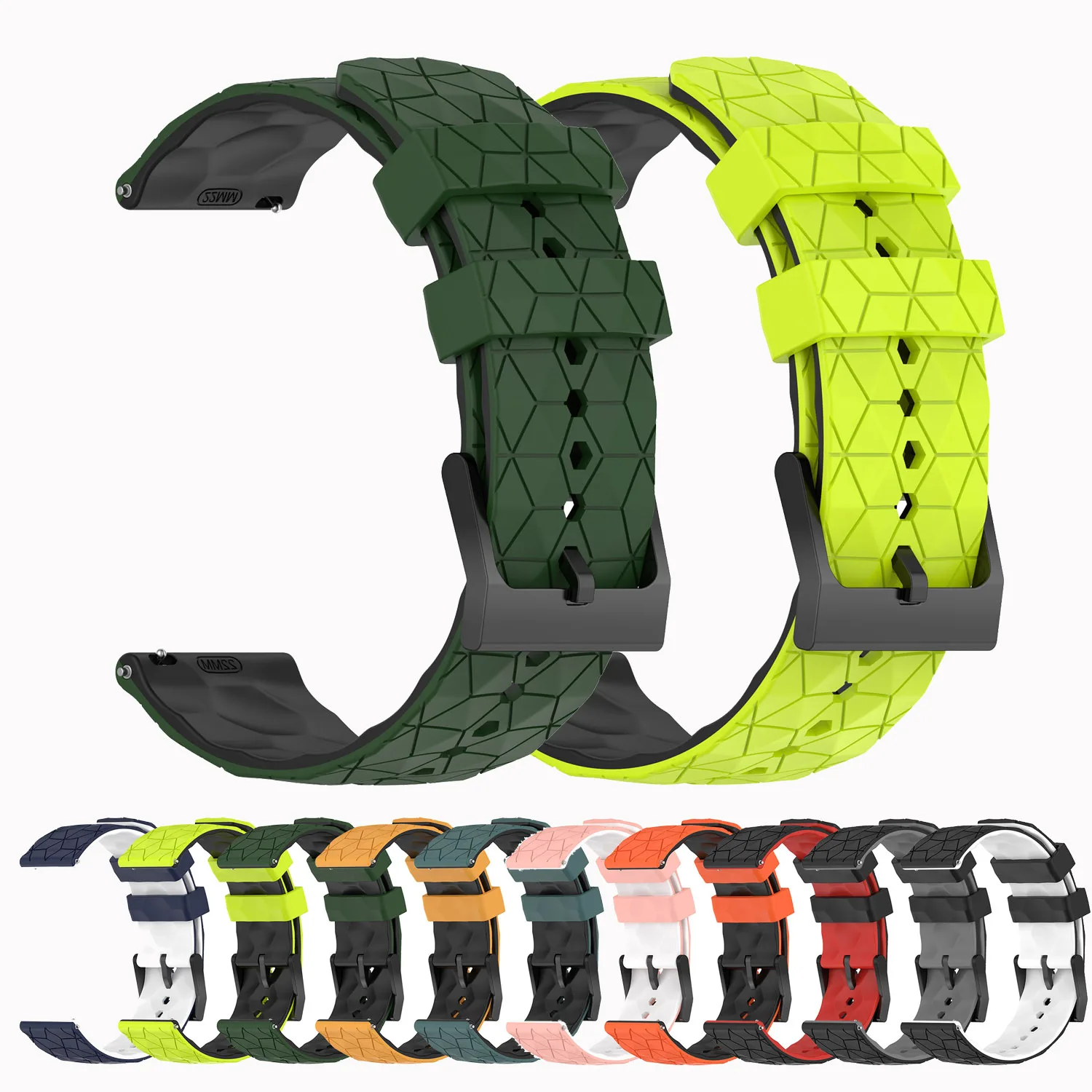 22Mm Silicone Strap… - image