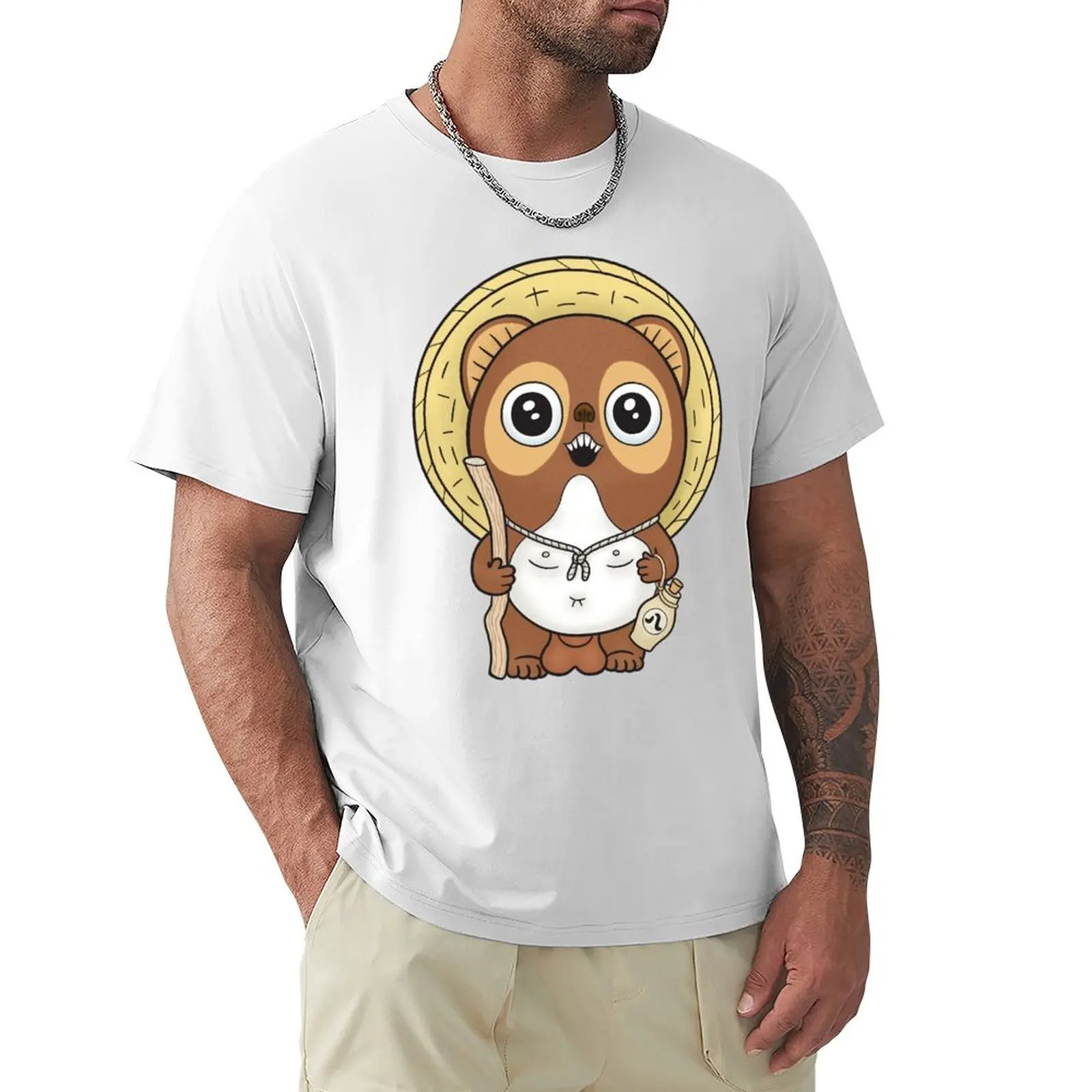 Tanuki T-Shirt oversized summer clothes hippie clothes men t shirts