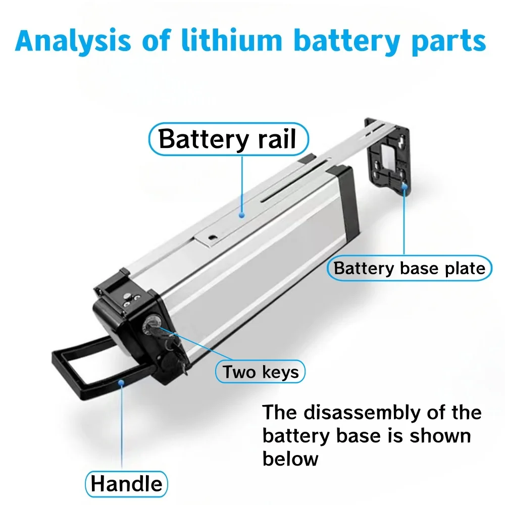 36V Haiba 10Ah 15Ah 20Ah 18650 lithium-ion battery pack, suitable for various electronic devices and transportation equipment