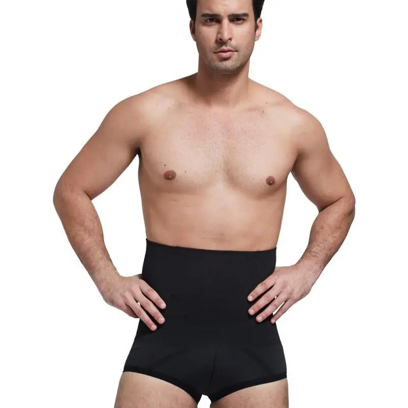 TUNIControl-Short amincissant taille haute pour homme, sous-vêtement amincissant, culotte de compression des jambes