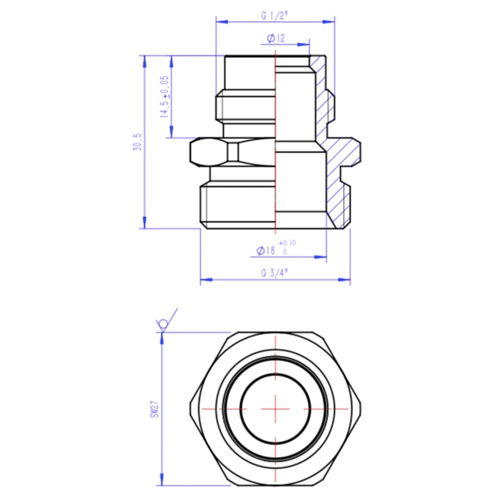 Temperature Control Floor Heating Water Distributor Regulating Valve Core High-selling Tool Accessories