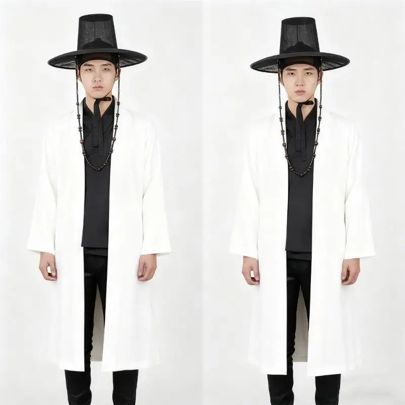 قبعة فستان سوداء متعددة الأغراض للاستخدام اليومي، بوليستر مقاوم للتجاعيد، خفيف الوزن، كاجوال أو ملابس للحفلات الراقصة #2