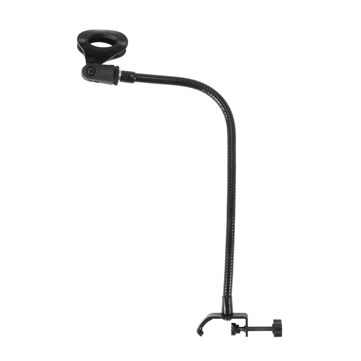 HOT Flexible Gooseneck Microphone Stand with Desk Clamp for Radio Broadcasting Studio, Live Broadcast Equipment, Stations