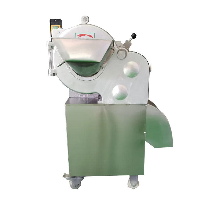 Commercial Vegetable Cutting Machine Electric Vegetable Meat Carrot Fruit Potato Diced Onion Ring Granules Dicing Machine