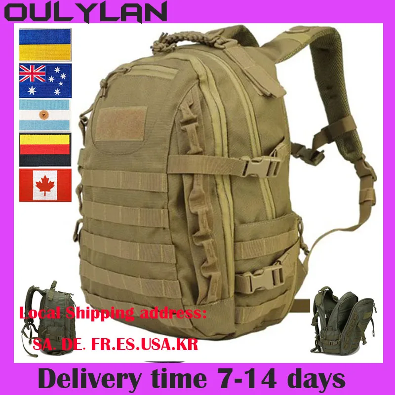 

OULYLAN Hunting Climbing Bag Mochil Camping Hiking Tactical Camouflage Man Military Army Molle Rucksack Outdoor Trekking Hiking