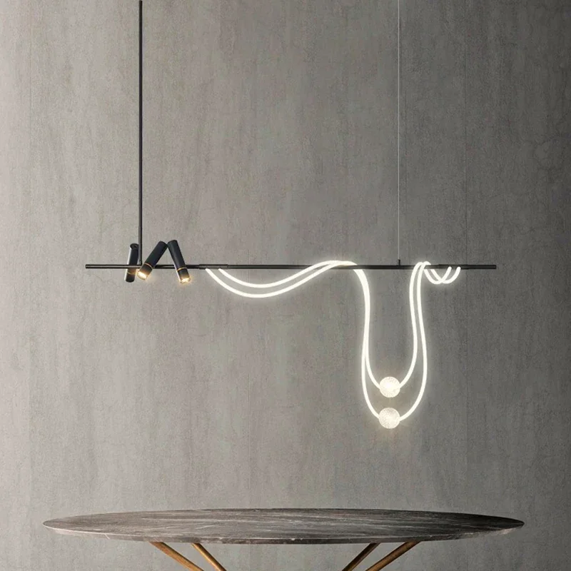 2026 Modern Dining Room Lamparas Decoracion Moderno Smart Pendant Lights Ceiling Lamp Decoration Salon Chandeliers For Dining Ro