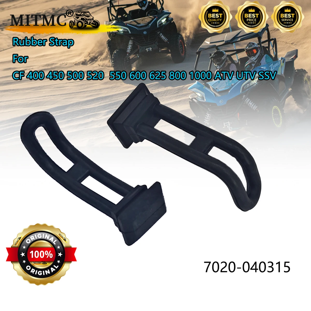 Rubber Strap For CF 400 450 500 520  550 600 625 800 1000 ATV UTV SSV X8 U8 800 Trail Z8 800EX Z8-EX 1000 U10 Z10 7020-040315