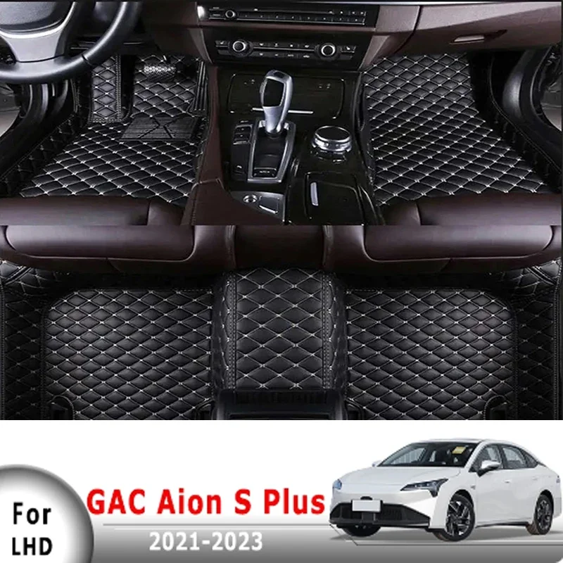 

Для GAC Aion S Plus 2023 2022 2021, автомобильные коврики, ковры, автоаксессуары, детали, товары для интерьера, автомобильные всепогодные чехлы