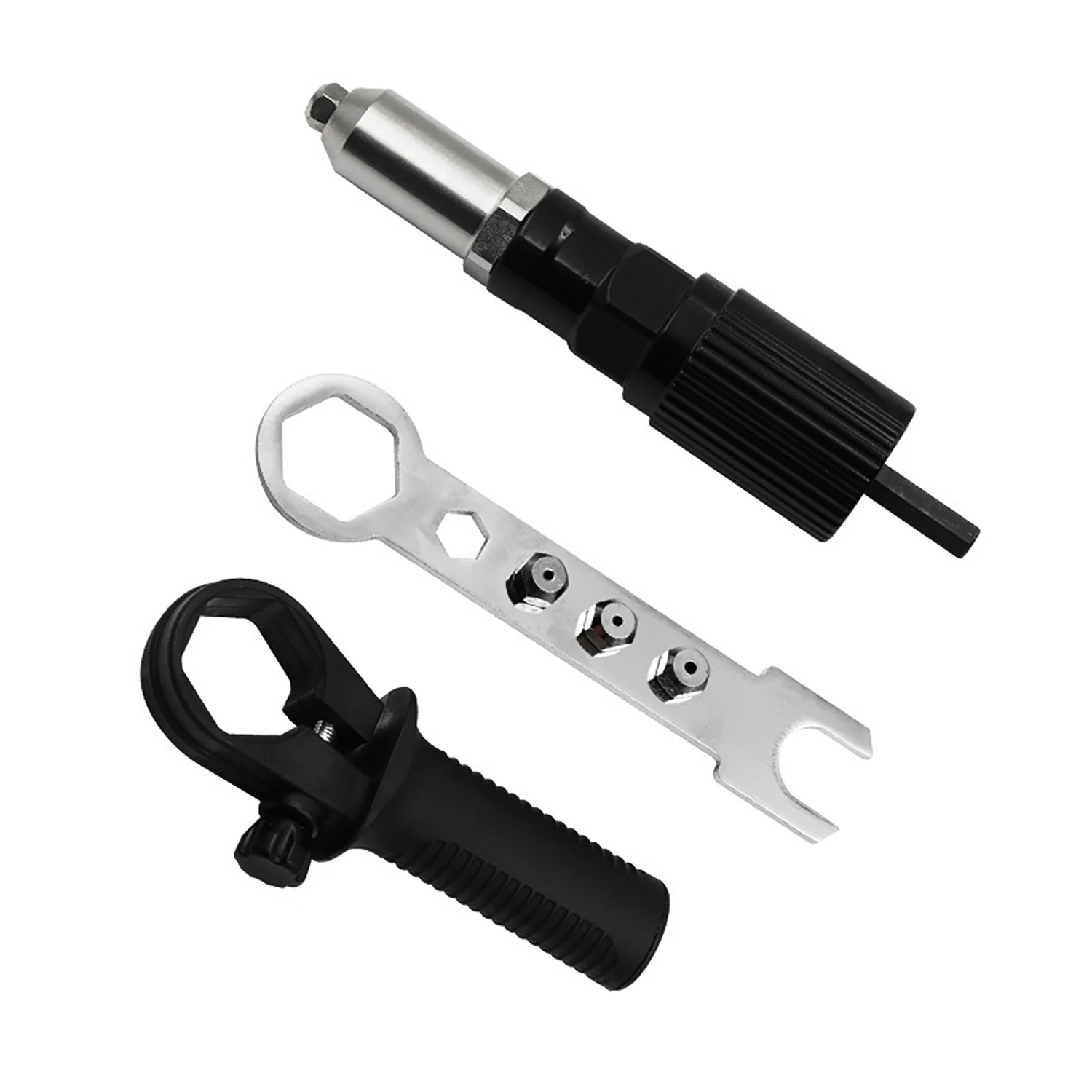 

Electric Rivet Nut Machine Core Pull Accessories Attachments Cordless Riveting Drill Joint Adapter Riveter Insert Nut Tools