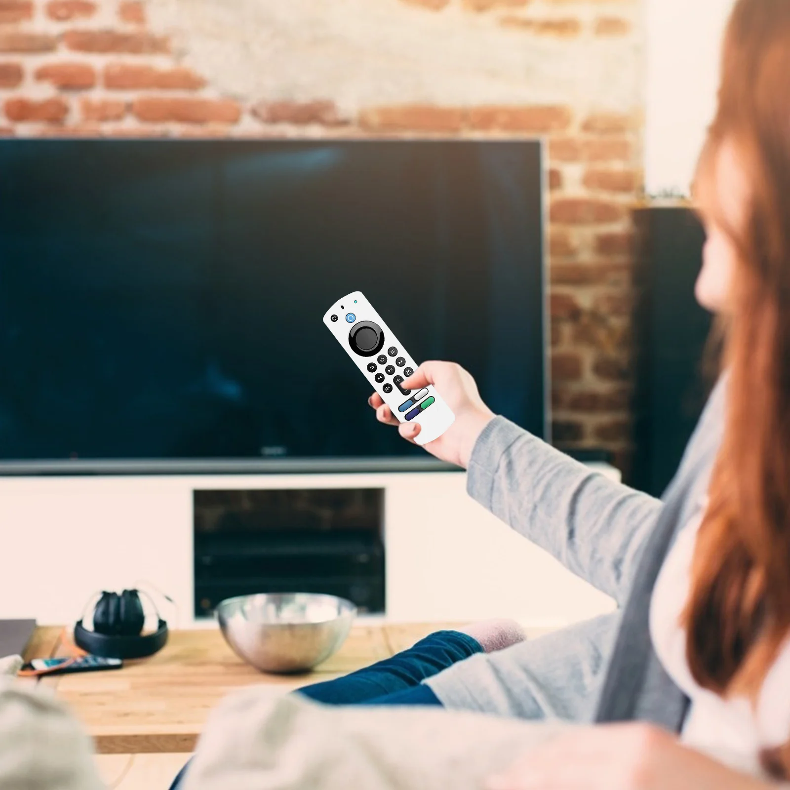 

Full Cover Voice Remote Case Shockproof Silicone Design For 3Rd Gen Drop Protection Installation Precise Cutouts