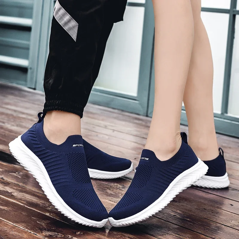 Men's Sports Walking Shoes Non-slip Running  Light Sports Shoes Breathable Mesh Fashion Casual Sports Shoes