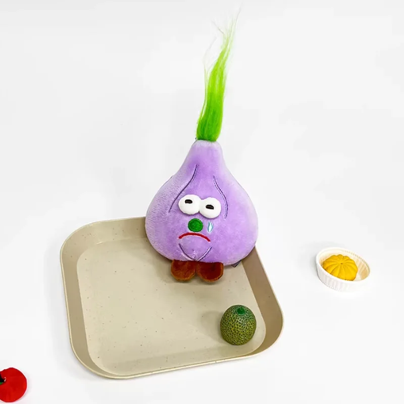 Original Design By Youyou Onion Ginger Garlic Plush Small Hanging Ornaments Figurines Schoolbag Key Hangings Small Dolls Gifts