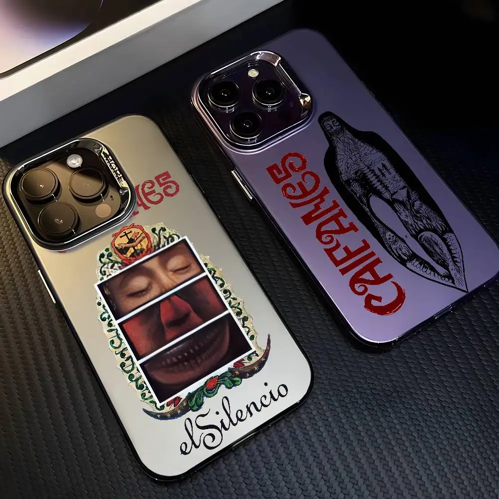 Чехол для телефона C-Caifanes El Nervio Del Volcan для IPhone 16, 15, 14, 13, 12, 11 Plus Pro Max, многоцветный противоударный чехол с лазером Aurora Чехол для телефона C-Caifanes El Nervio Del Volcan для IPhone 16, 15, 14, 13, 12, 11 Plus Pro Max, многоцветный противоударный чехол с лазером Aurora