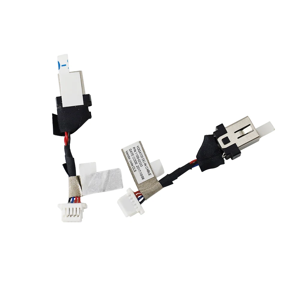 Nieuwe Laptop Dc Power Jack Met Kabel Connector Socket Voor Lenovo Yoga 720-12ikb Laptop 1109-02333