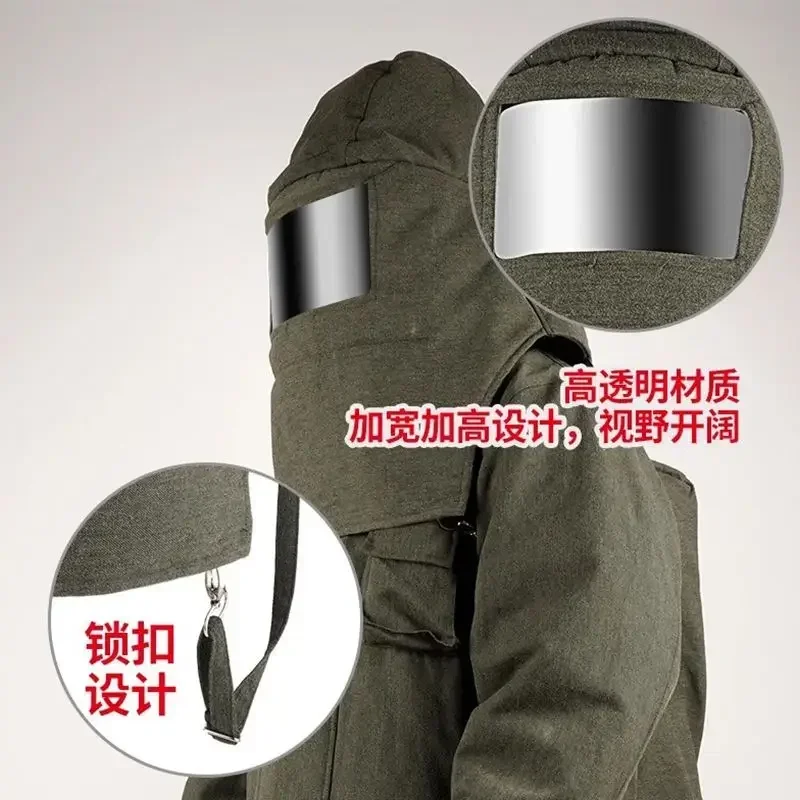 Fire protection clothing, high temperature clothing, high temperature anti-scalding protective clothing, fire rescue clothing