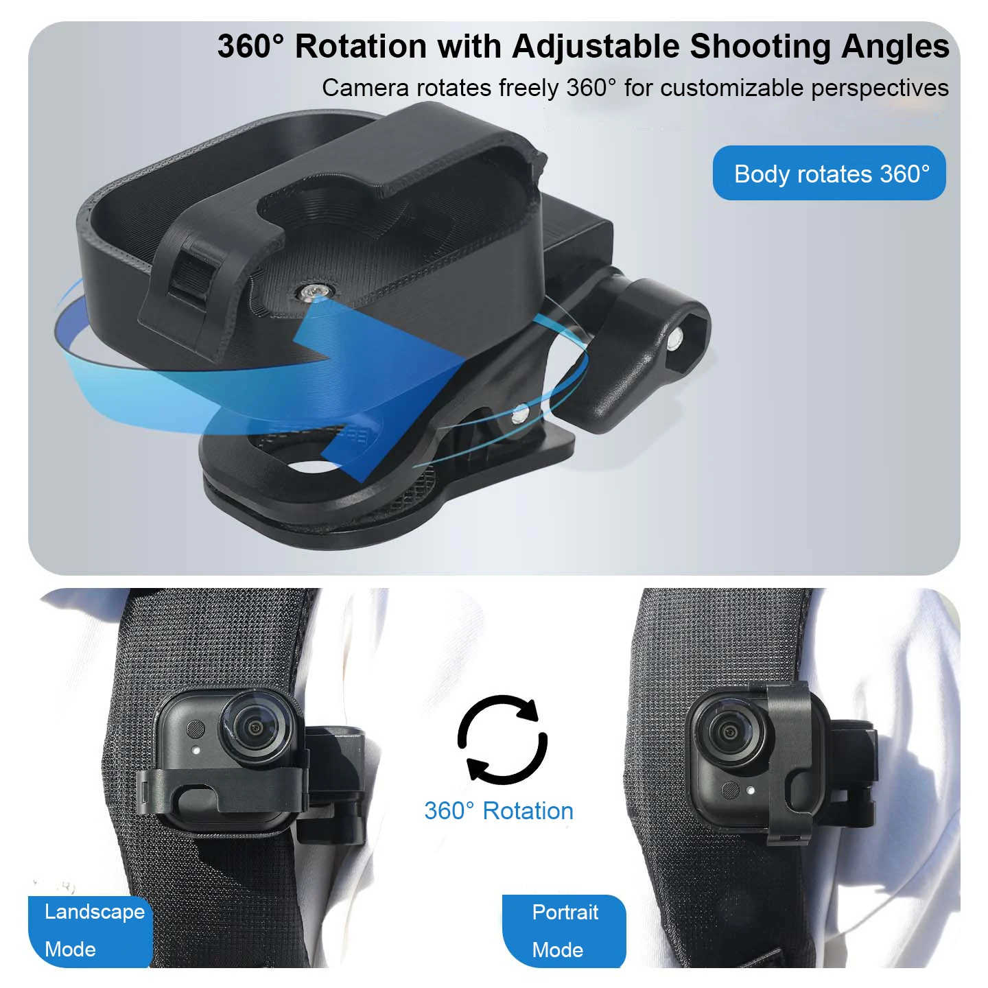 

For Insta360 Go Ultra Thumb Camera Image Vision backpack straps clip Wristband Expansion Protection Accessories