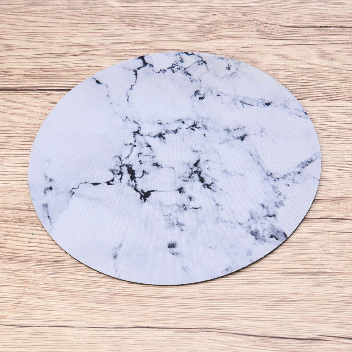 

Premium Marbling Circular Mouse Pad Soft Comfortable No Deformation Smooth Precise Sliding for Computer Laptop Pc Tablet