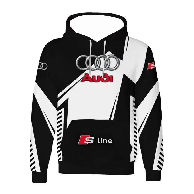 

2025 New Quick-drying Motorcycle Car Suit Audi Quick-drying Men's T-shirt Outdoor Long Sleeve Breathable Skin Friendly