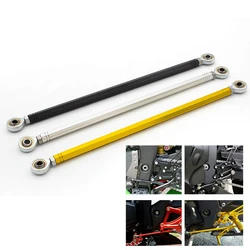 Universal CNC Motorcycle Gear Shift Shifter Rod Linkage Rearset Footpegs Black Silver Gold 40 70 90 100 120 150 160 170 210 280m