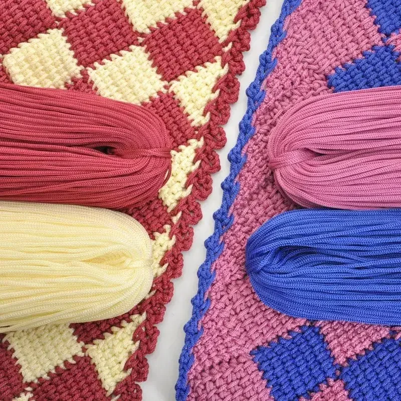 200M 3mm Color Nylon Cord Thread Crochet Hollow Line  DIY Hand-Woven Bracelet Braided Handicrafts/Shoes