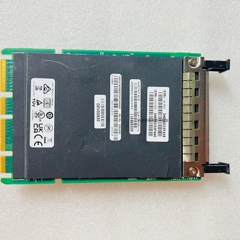 For QLOGIC QL41134HQRJ-LN For Lenovo 03GX299 10G RJ45 four-port Ten Gigabit Electrical Net-work Card