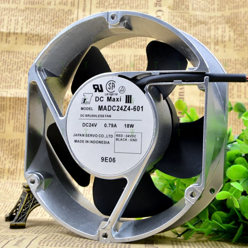 

Вентилятор для инвертора H for Servo SERVO MADC24Z4-601, 24В, 0.79А, 18Вт, 17см, 17251