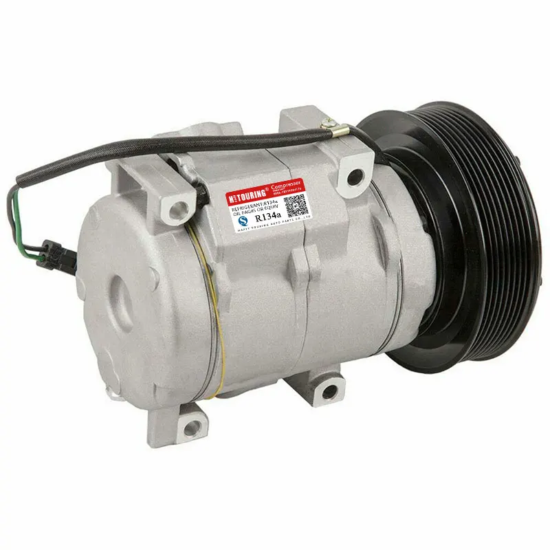 10S17C AUTO CAR AC A/C Compressor 24V for Caterpillar 322C 325D 345D 349D 447160-0720 447260-8390 2597243 PN# 305-0325 2597243