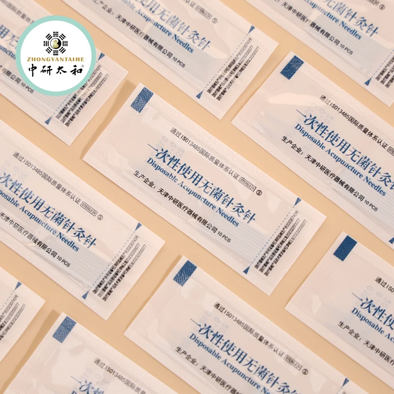 1000 Pcs Acupuncture Needle with Tube ZHONGYAN TAIHE 0.30*40mm Acupuncture Disposable Sterile Beauty 1 BOX 1000 Needles Massage - Image 3