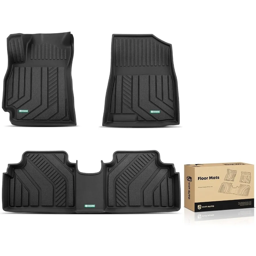 

Floor Mats Compatible with 2025 2024 2023 2022 2021 Elantra Not Hybrid TPE All Weather Waterproof AntiSlip Odorless Floor Line
