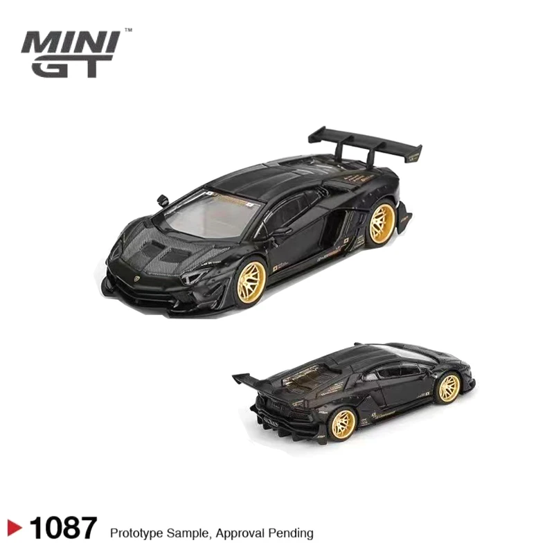 Minigt 1:64 McLaren 720S BMW M5 S15 Lamborghini modèle de voiture en alliage de Simulation