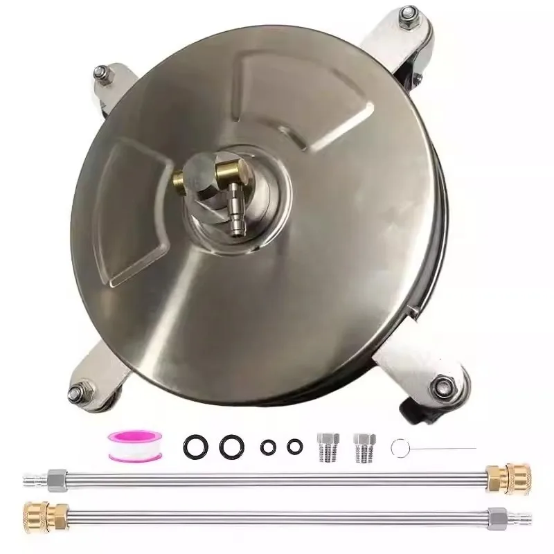 Stainless steel washing site high pressure washer household property yard cleaning 13 inch floor washer floor