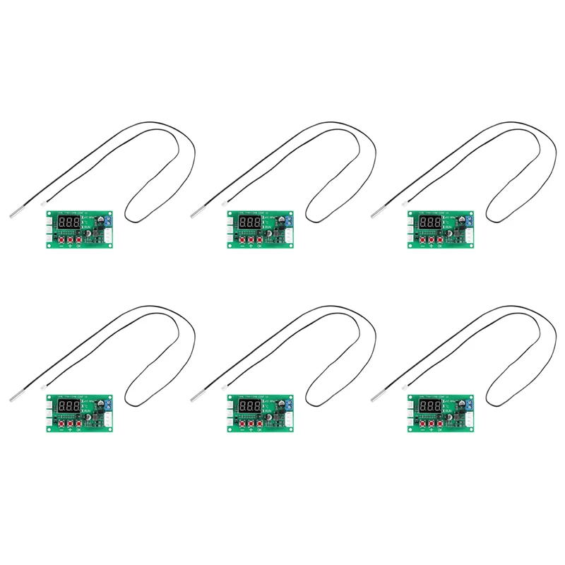 6X DC 12V 24V 48V 5A 2 3 4-przewodowy regulator obrotów wentylatora PWM Sterownik regulacji temperatury Obsługa wentylatorów EC EBM