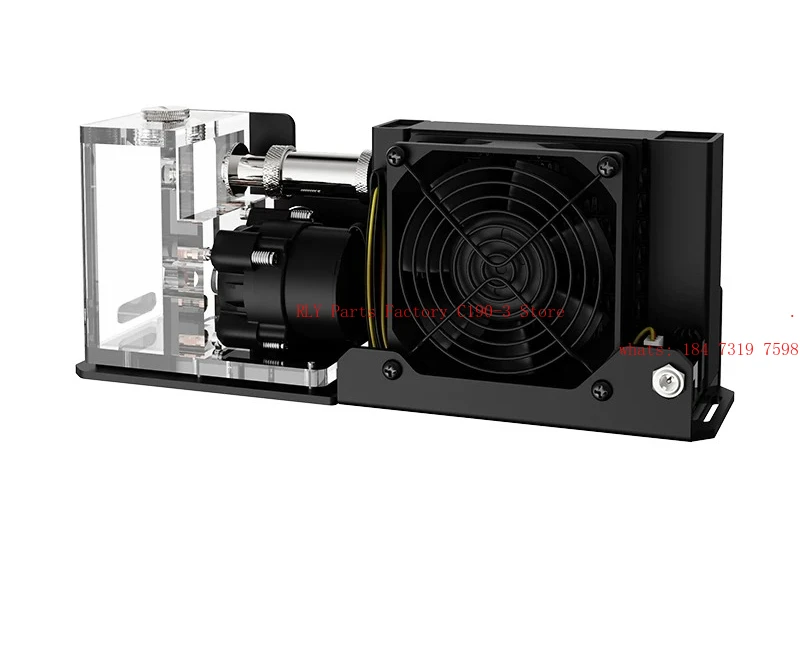 Mini lightweight 3D printing mobile phone tablet water cooling cooling module SLMZ-Z-B single fan