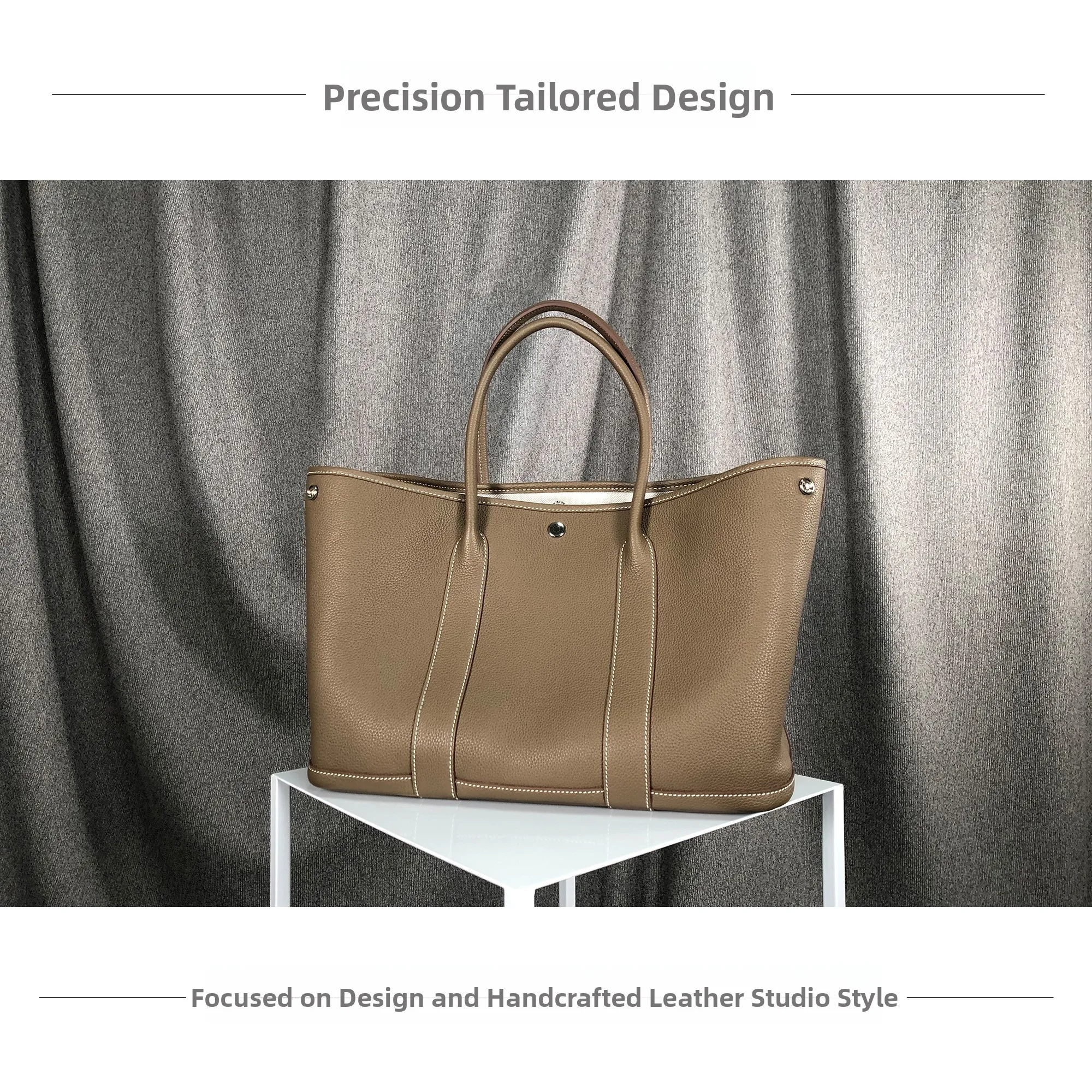 handmade-leather-goods-premium-diy-blueprints-garden-bag-30-36-no-cutting-required-cowhide-paper-version-with-accurate-punching