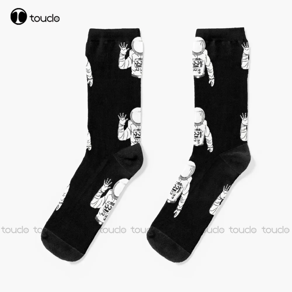 Explore Space Socks Men'S Socks Unisex Adult Teen Youth Socks Christmas Gift Custom Hd High Quality 360° Digital Print Sock