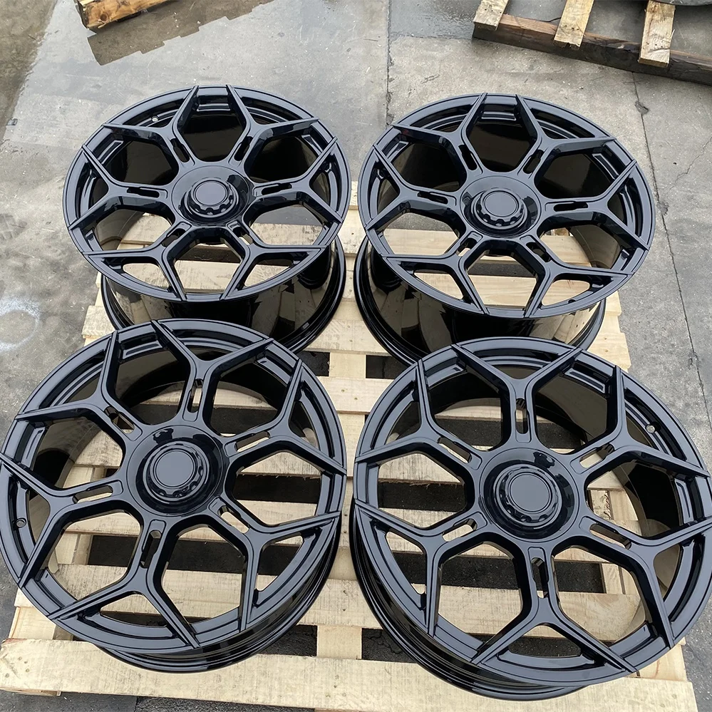 Penjualan Langsung Pabrik Velg Mobil Aluminium 6061-T6 Custom 21 Inci Velg Monoblock Tempa