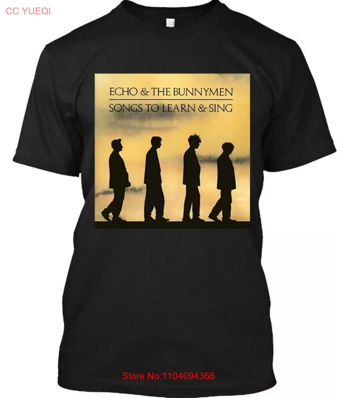 New Popular Echo & the Bunnymen Songs to Learn & Sing English Logo T-Shirt S-5XL