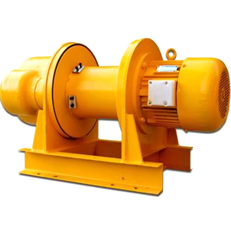 2023 good selling engine wireless single drum electric hoisting winch