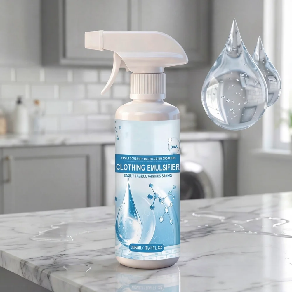 Fast Acting Laundry Stain Remover Spray Powerful Fabric Cleanser Gentle Care Solution Keeps Garments Fresh And Clean Daily