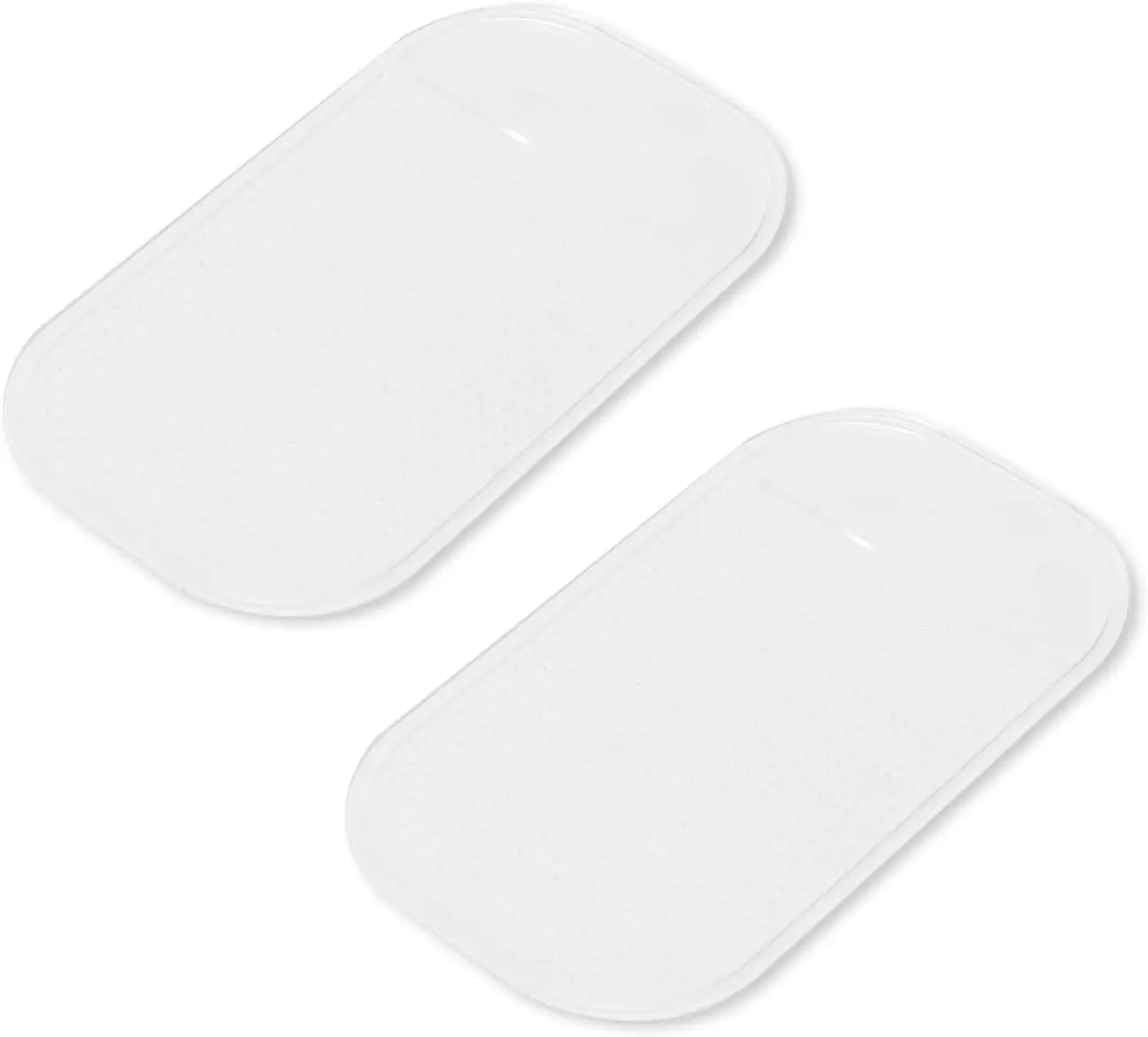 Ruimou 2 Pcs Transparent Silicone Double-sided Anti-slip Pads 145x85x1.4mm Suitable For The Zhongruan Pipa Guiter Erhu