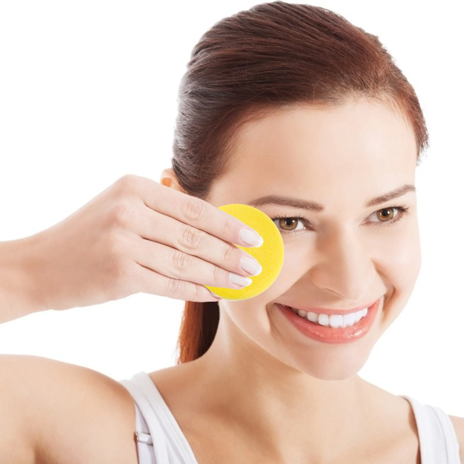 

108pcs Facial Sponge Makeup Remover Sponges Compressed Hydrophilic Cleansing Puff Pink Yellow Blue Each Exfoliating Skin