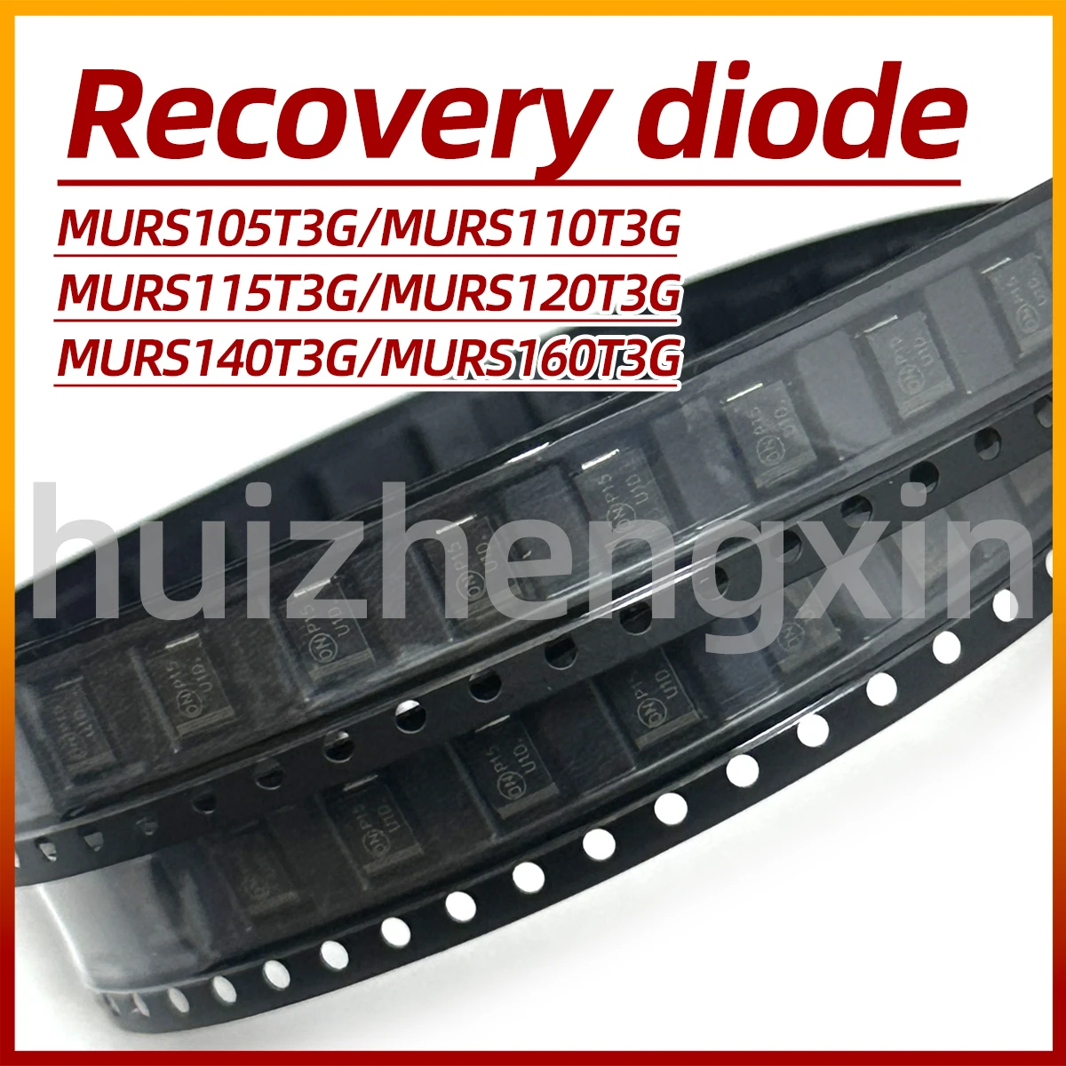 20PCS MURS105T3G U1A MURS110T3G U1B MURS115T3G U1C MURS120T3G U1D MURS140T3G U1G MURS160T3G U1J SMB/DO-214AA fast recovery diode