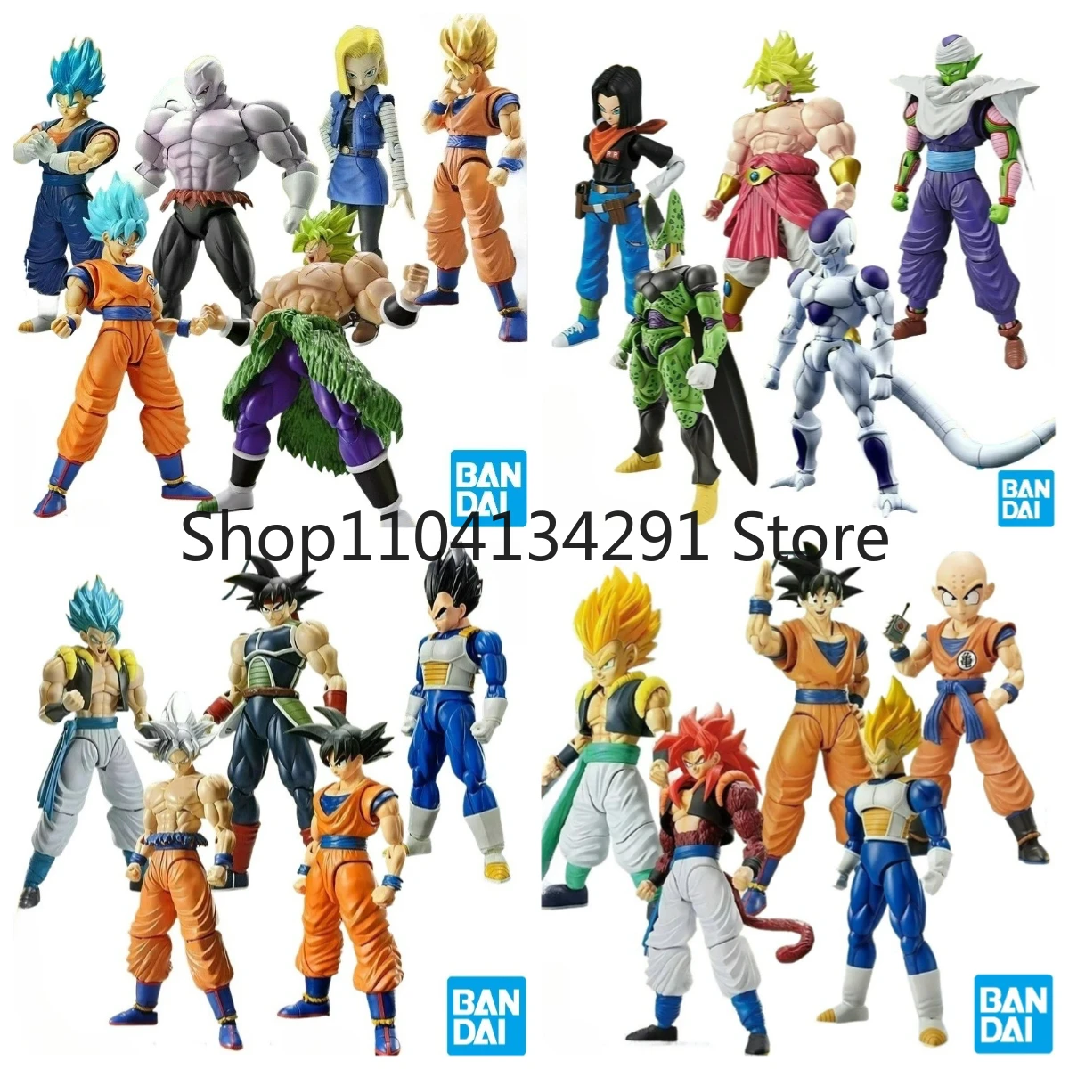 

Оригинальные аниме-фигурки Dragon Ball Goku, Gohan, Vegeta, Frieza Super Saiyan, игрушки, подарки на день рождения, коллекционные фигурки