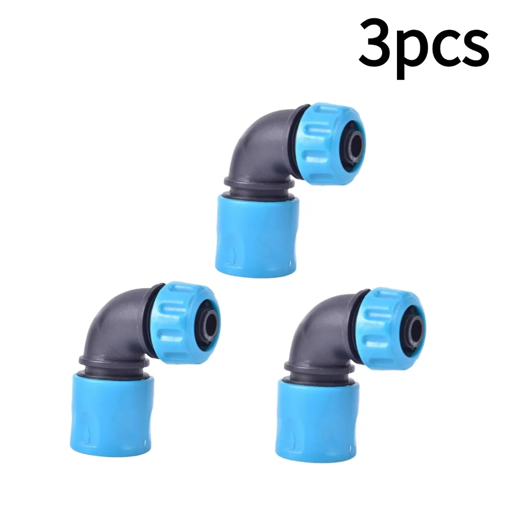 1/2/3/4/5 stücke 1/2 "Garten Wasser Anschluss Wasserhahn Joint Ellenbogen Kunststoff Rohr armaturen Bewässerung Schlauch Schnelle Verbindung Adapter