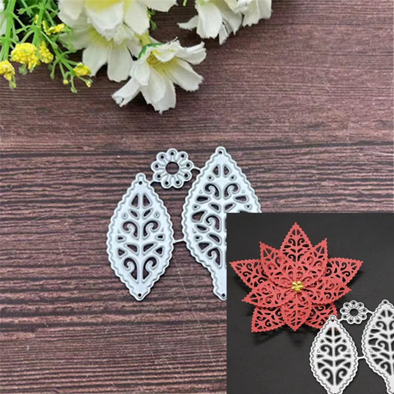 Leafage lace frame background Metal Cutting Dies Stencils For DIY Scrapbooking Decorative Embossing Handcraft Template