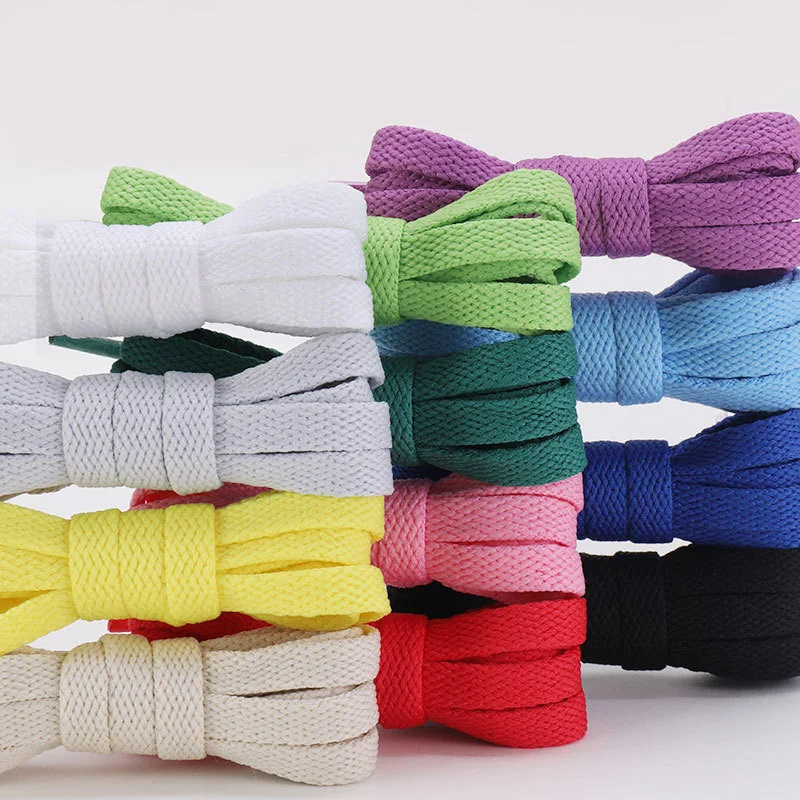 Athletic String Sport Leisure  Women Sneaker Laces Shoelace Fashion Flat Thicken Shoelaces Classic Laces Casual Shoe Accessories