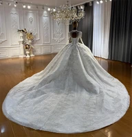 Customized NS5068 Full Beading V-neckline Wedding Dress Amanda Novias 2026 - Image 6