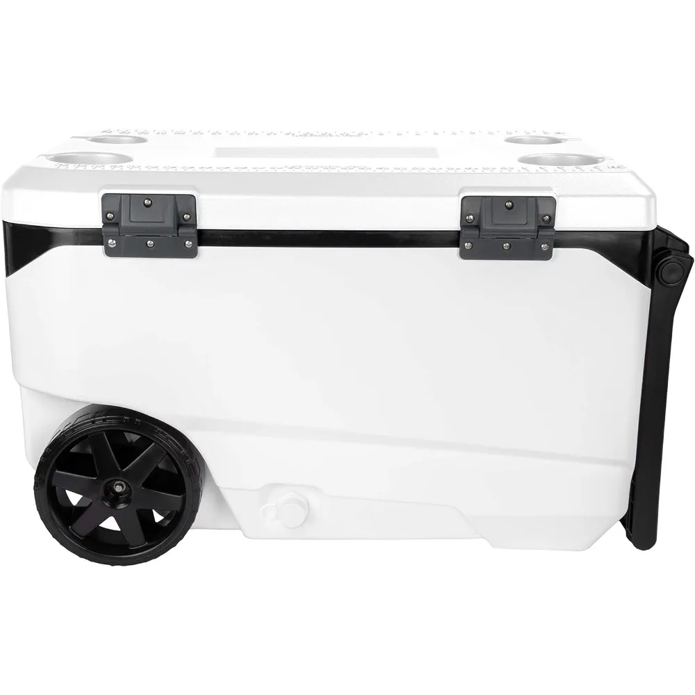 Marine Ultra Coolers, Insulated Portable Cooler Chest with Heavy Duty Handles, Leak-Proof Outdoor Hard Cooler