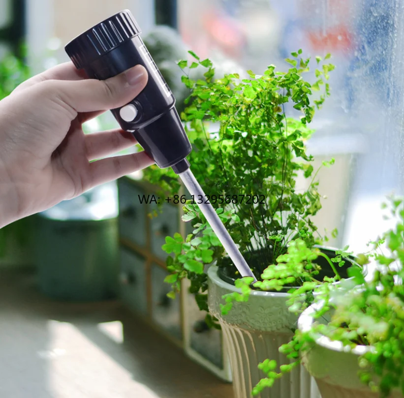 

High Precision Low Cost Portable Digital Wireless 2 in 1 Soil Moisture PH Tester Soil PH Humidity Sensor